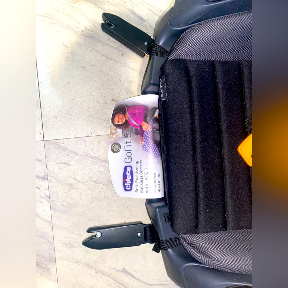 Chicco Go Fit Plus Booster Seat Black